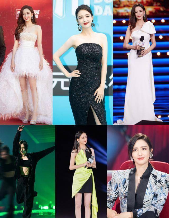 红毯造型,张嘉倪开叉礼服穿出稳重感,佟丽娅生图抓拍也惊艳_周笔畅