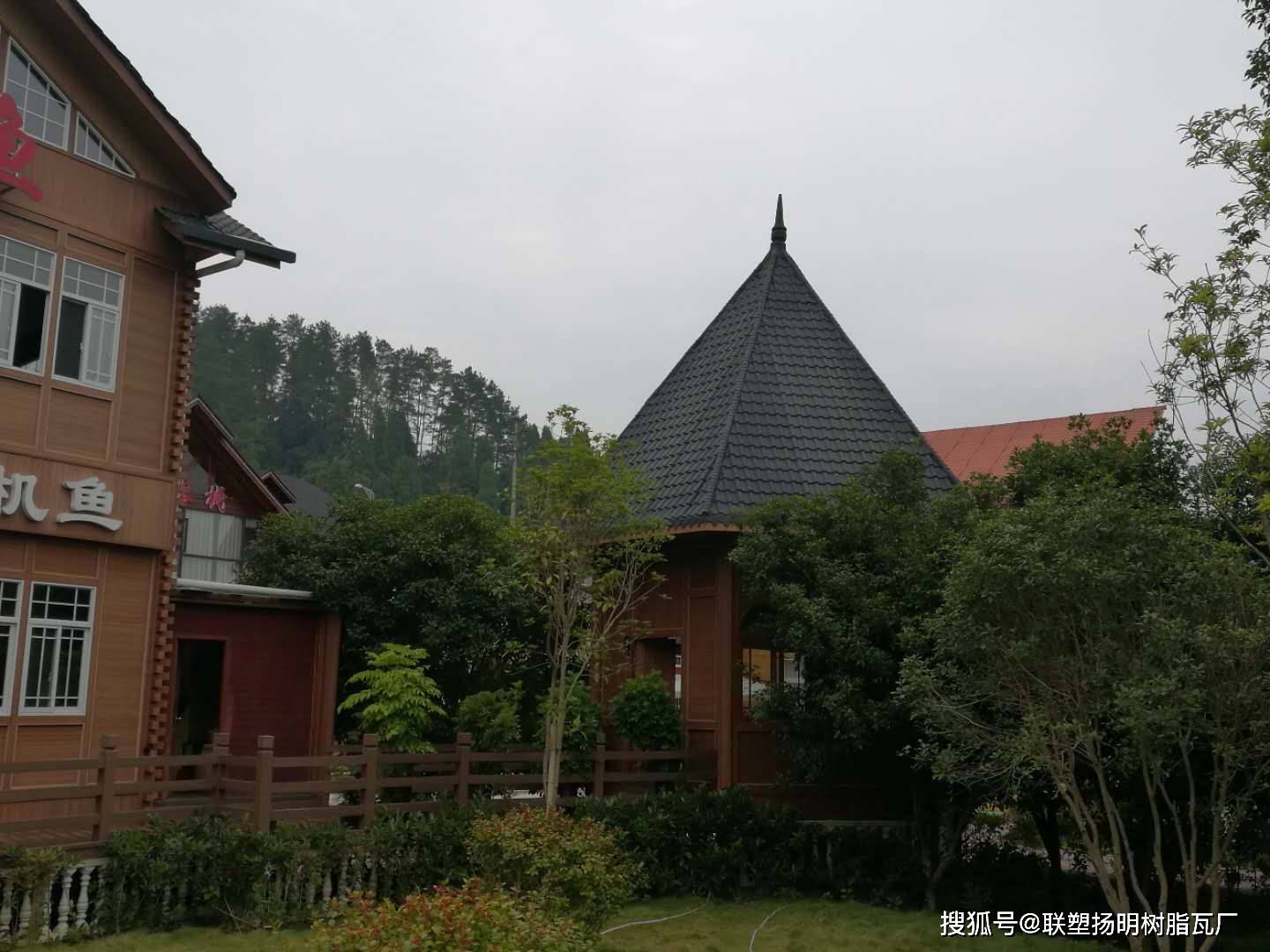 仿古树脂瓦,现代中式复古风格建筑的最佳选择_施工_改造_季节