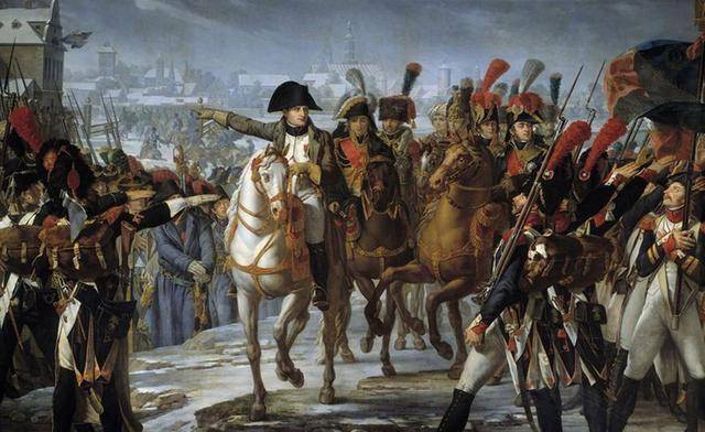 奥斯特里茨战役,法俄奥三皇会战,与被法军火炮送进冰湖的俄军_拿破仑