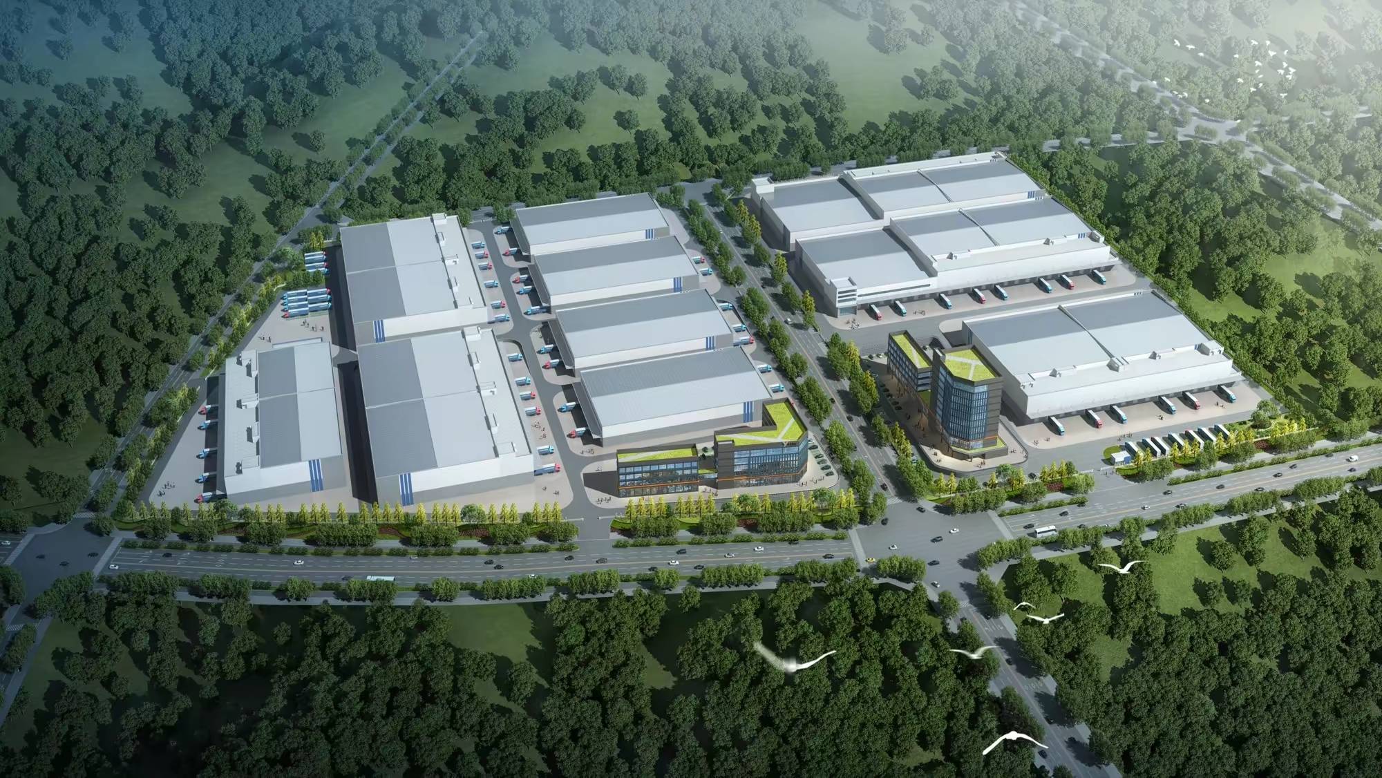 川东北现代智慧冷链物流产业基地预计明年9月底完_项目_建设_区域