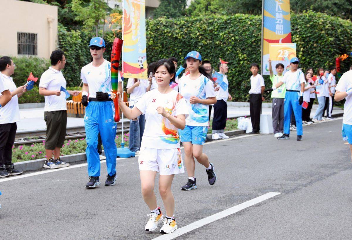 大運會火炬手畢曉存：讓體育精神與企業文化同頻共振