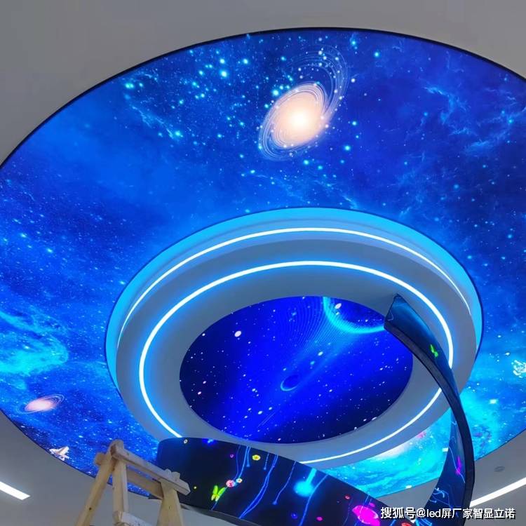 郑州led显示屏厂家智显立诺为您私人定制展厅展馆设计方案!_展览_视觉