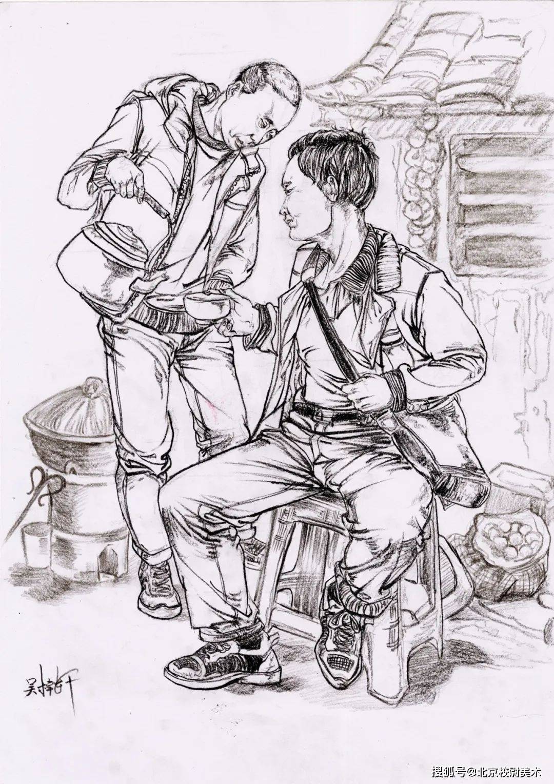 北京校尉美术暑假班部分优秀作品汇报!