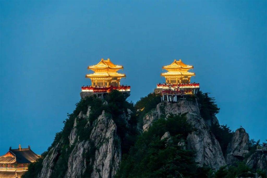 老君山夜色，如此撩人-老君山夜景视频