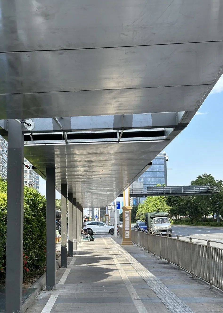 为你"遮风挡雨"!东莞厚街在这些地方建风雨连廊