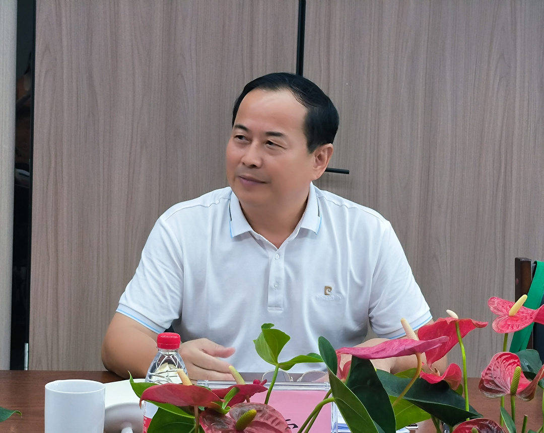 广东省茂名市电白区委副书记,区长陈研一行莅临海南省沉香产业联合会