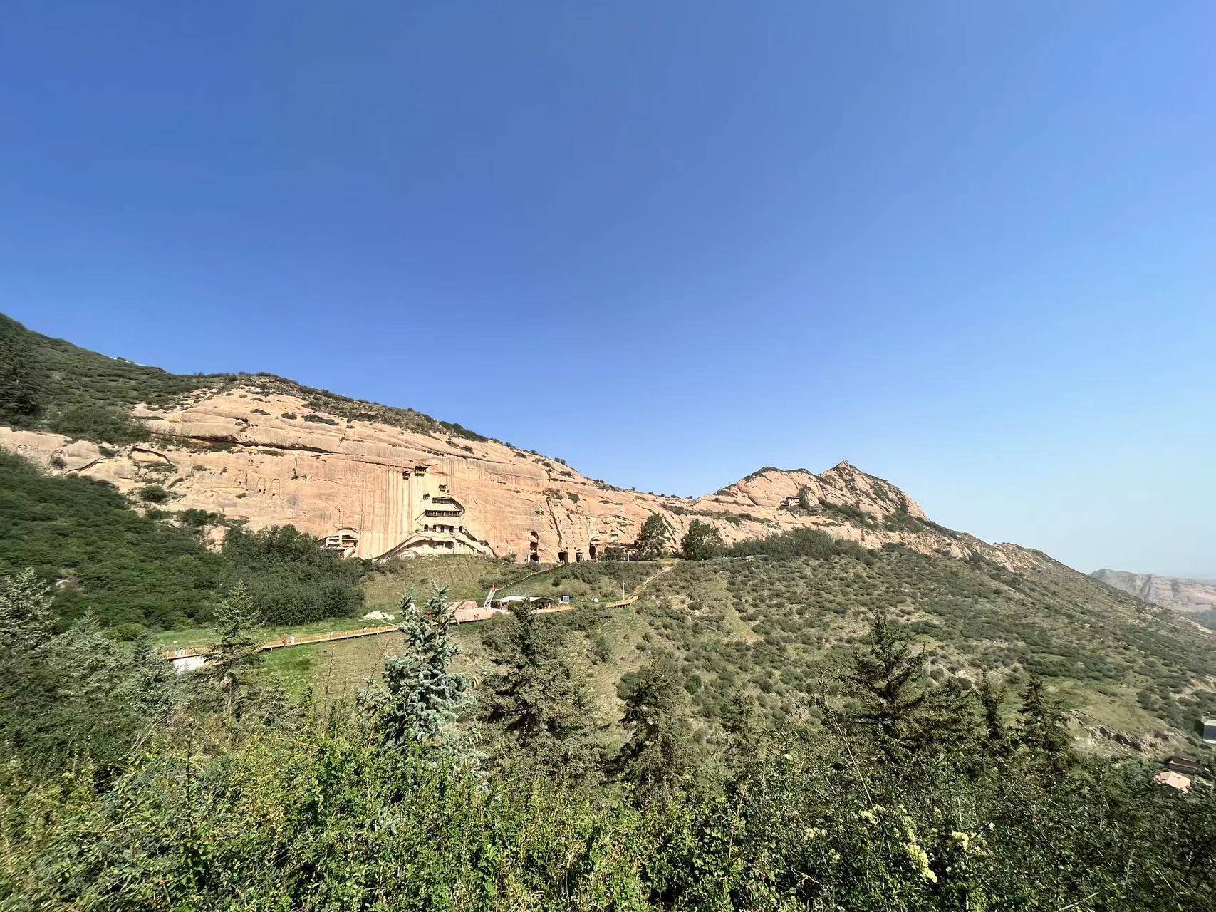第二天去马蹄寺,西凉留下文化遗产,还去了有缘才能去的金塔寺.