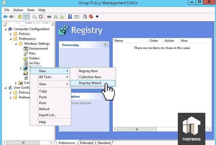Windows 如何使用组策略添加、编辑和删除注册表项
