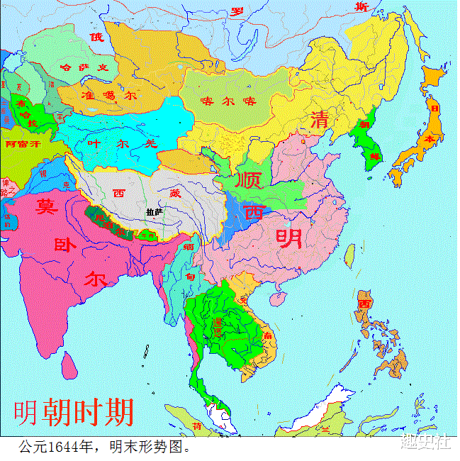 從後金到宣統皇帝退位,清朝百年版圖變遷,奠定現代中國疆域_領土_國家