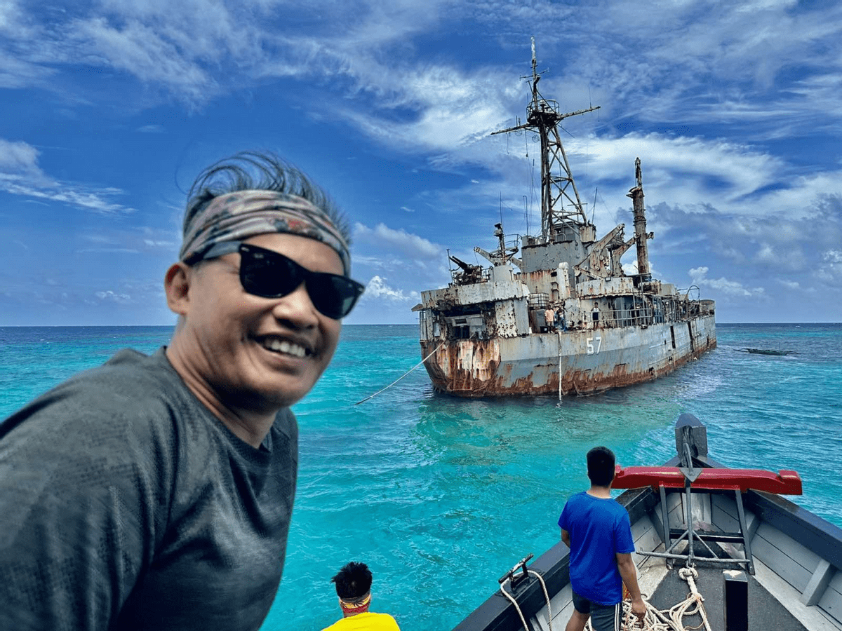 仁爱礁对峙现场，中方拖走菲律宾破船之日，就是重启填岛之时 -6park.com