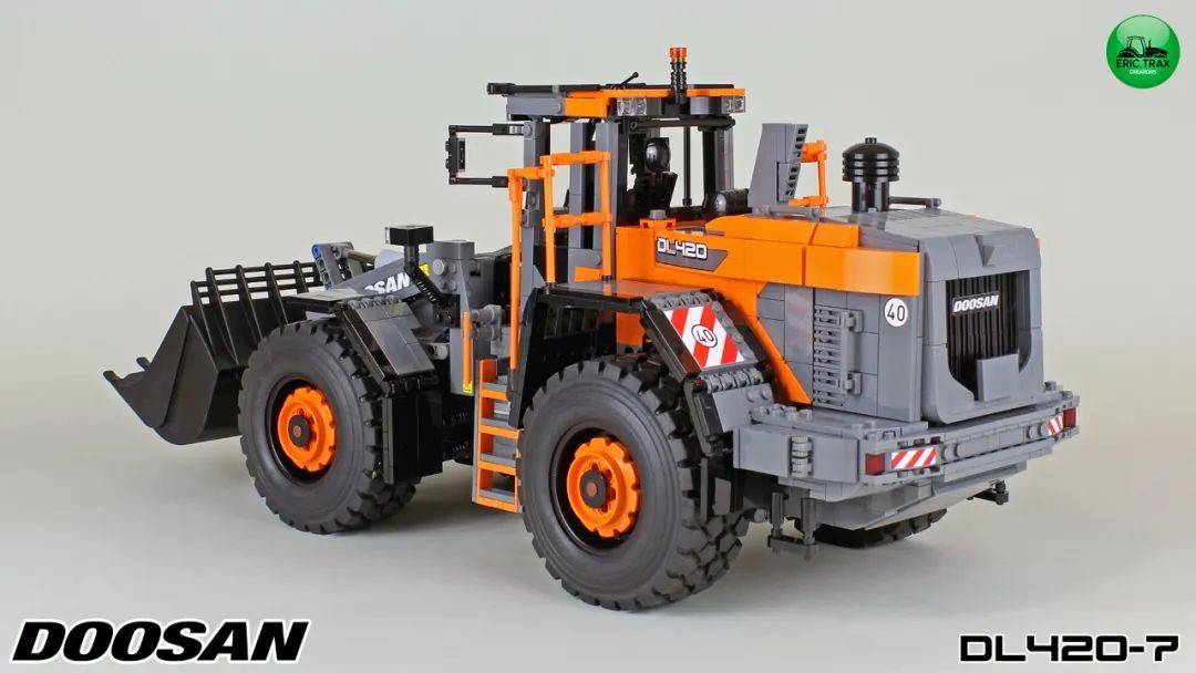 轮式装载机/写意山水画—乐高优秀moc作品日赏【vol.