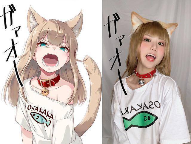 40原老师笔下的猫娘终于有妹子cos了,看完不想养猫,只想养萝莉_主人