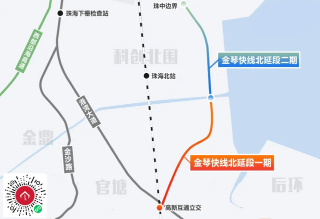 金琴快线北延段,京珠高速连接线最新进展_珠海_项目_隧道