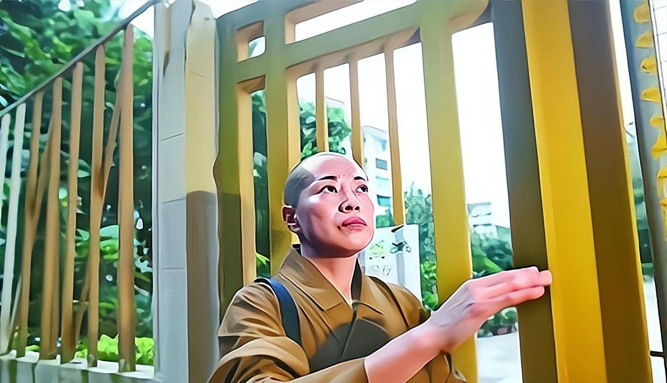 "黑丝师太"释智定的双面人生,大肆敛财买豪车别墅,与和尚通婚_史爱雯