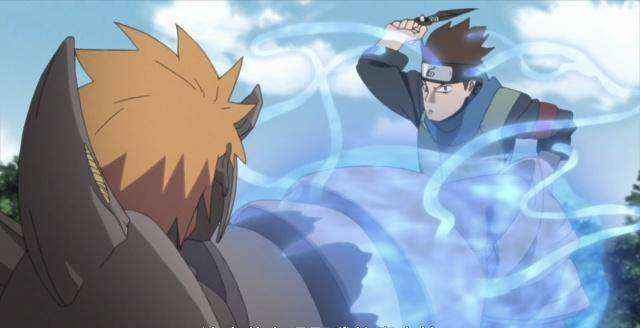 木叶丸是优秀的上忍,查克拉被吸收,还能击败重吾_咒印_螺旋丸_火影