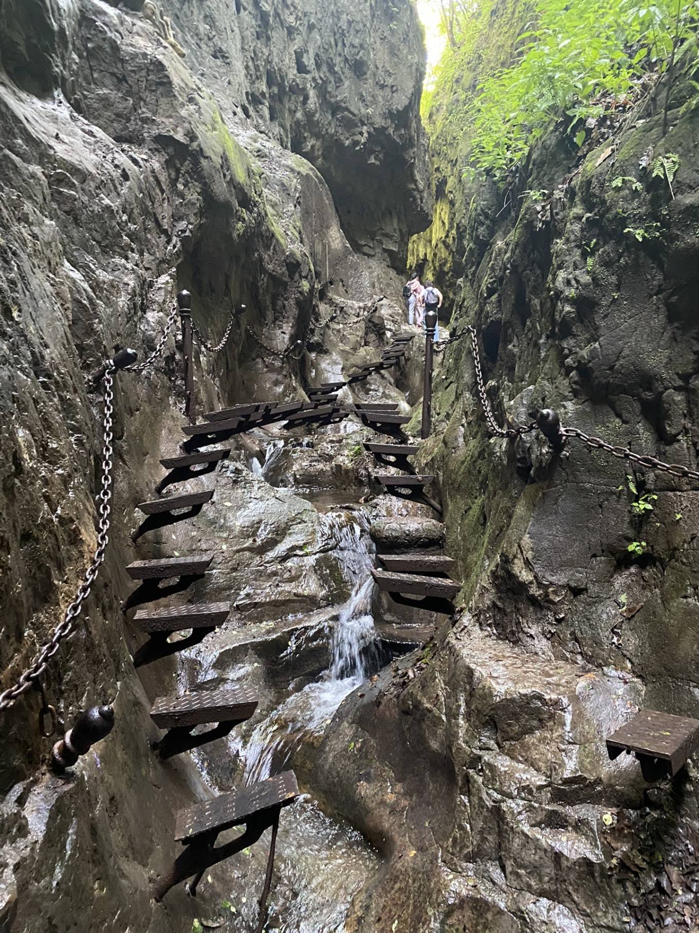 赢在中国杨定国 栖贤谷-介公岭_景区_一线天_谷早