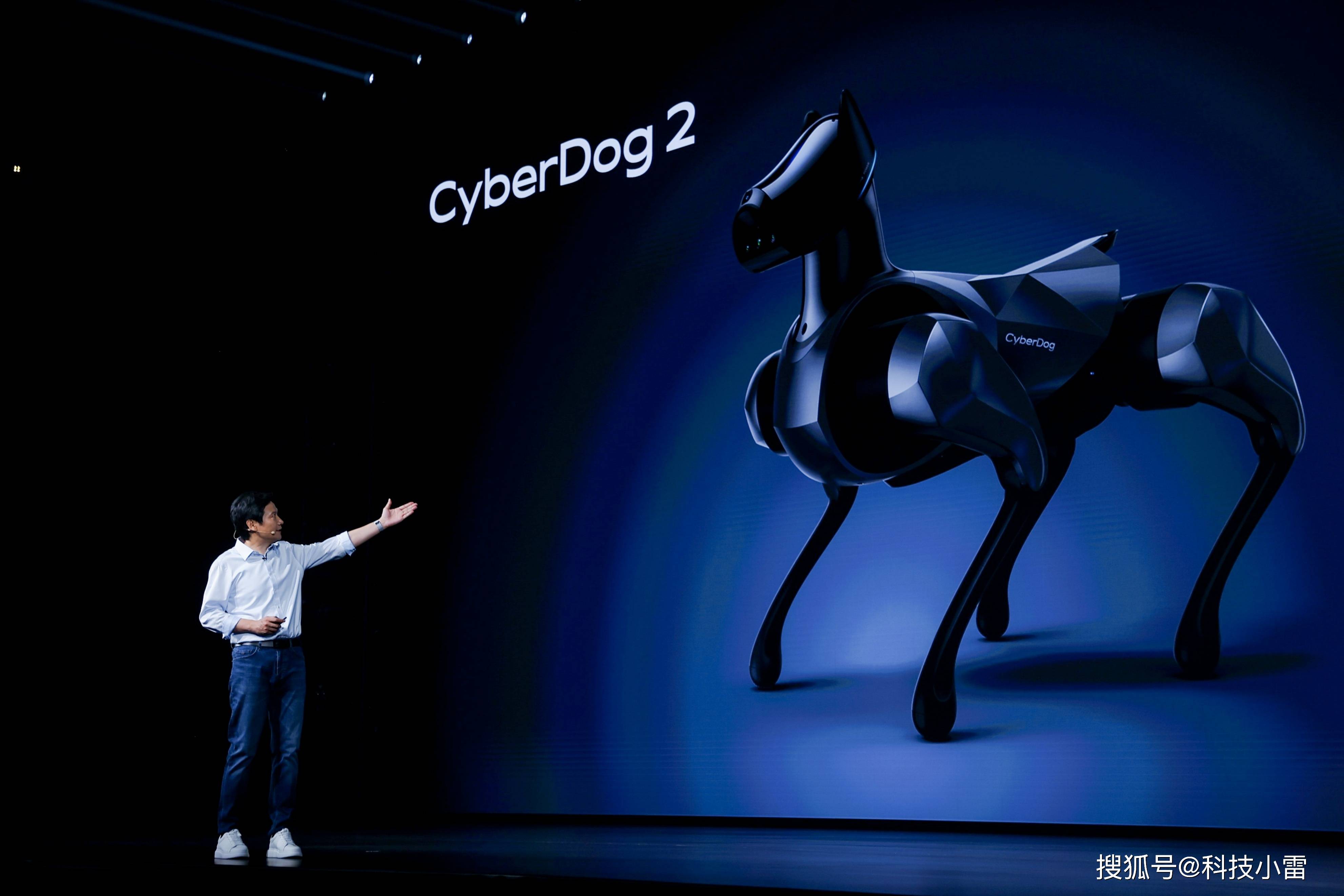 小米推出第二代仿生四足机器人cyberdog2,颠覆养宠物新方式!