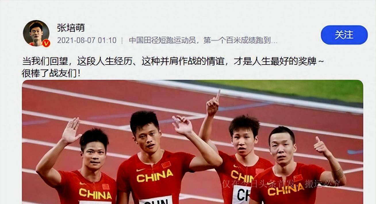 张培萌:曾跑得比苏炳添还快,却因不忠和家暴走向不一样的人生_体育