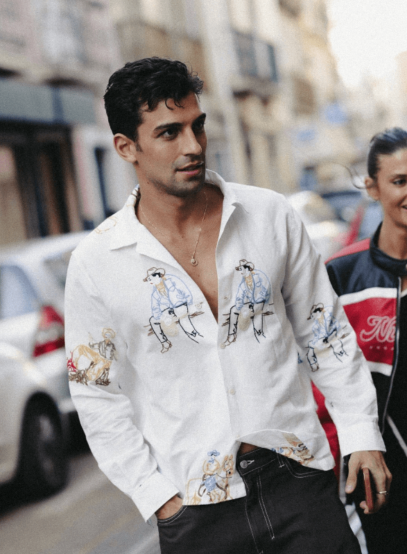 葡萄牙时尚男博主francisco faria简单的方式演绎随性优雅的松弛感穿