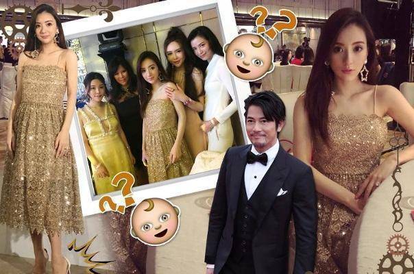 只见方媛身材苗条,穿着时尚丝毫没有怀孕的味道