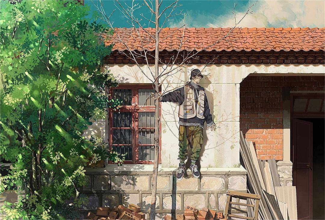 孙无力的66幅插画