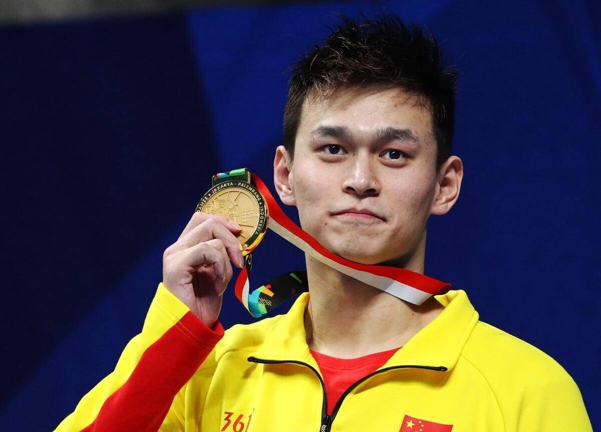 我们男子游泳大赛金牌榜,覃海洋高光四金榜单亚军,孙杨称王!