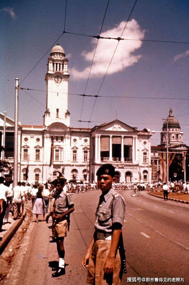 彩色老照片 60年代的新加坡