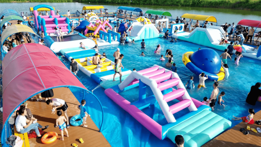 荷塘印象首届亲子酷跑节开跑啦!_桥头_园区_主题