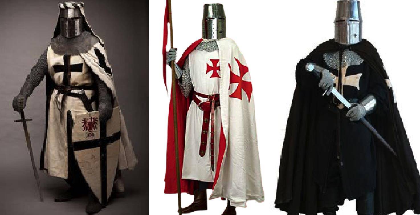 说一段你不知道的欧洲史,三大骑士团的故事_圣殿_国家_组织