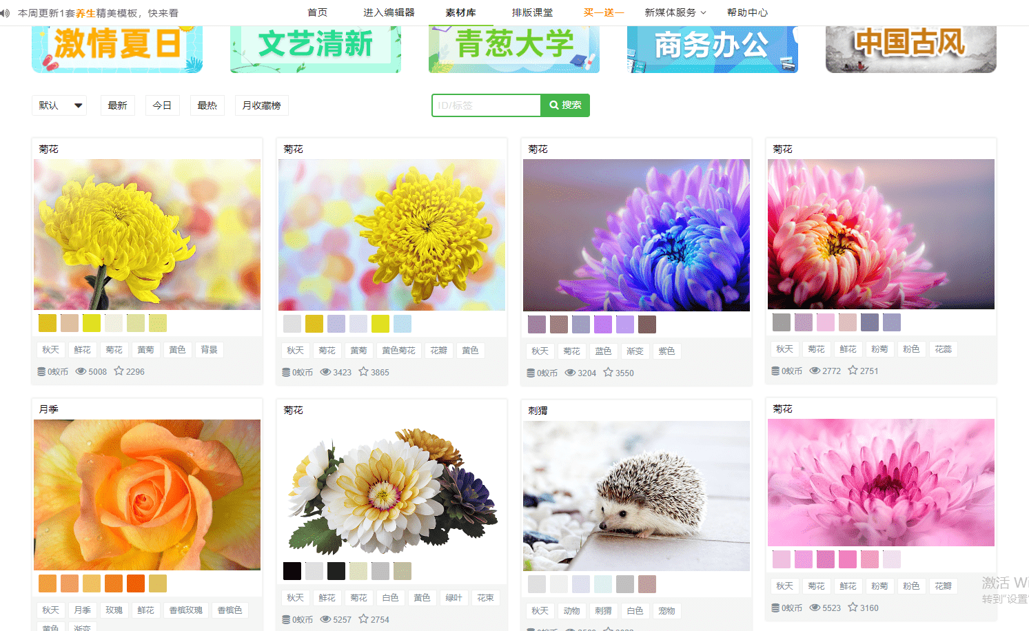 金秋公众号"配色方案"建议收藏!