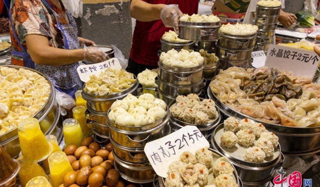 吉林延邊:早市美食琳琅滿目 盡享舌尖盛宴_延吉_市場_來源