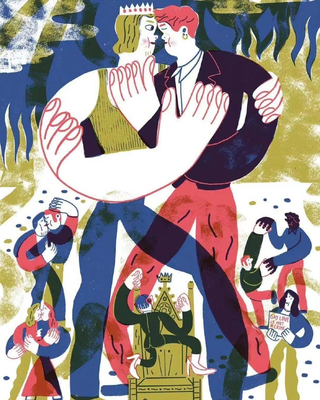 意大利自由插画师~