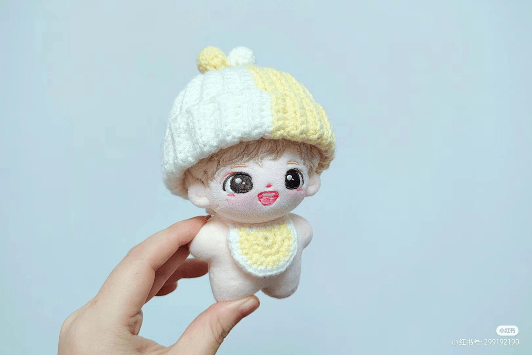 【创意手工】10cm棉花娃娃帽子_版权_出处_保护