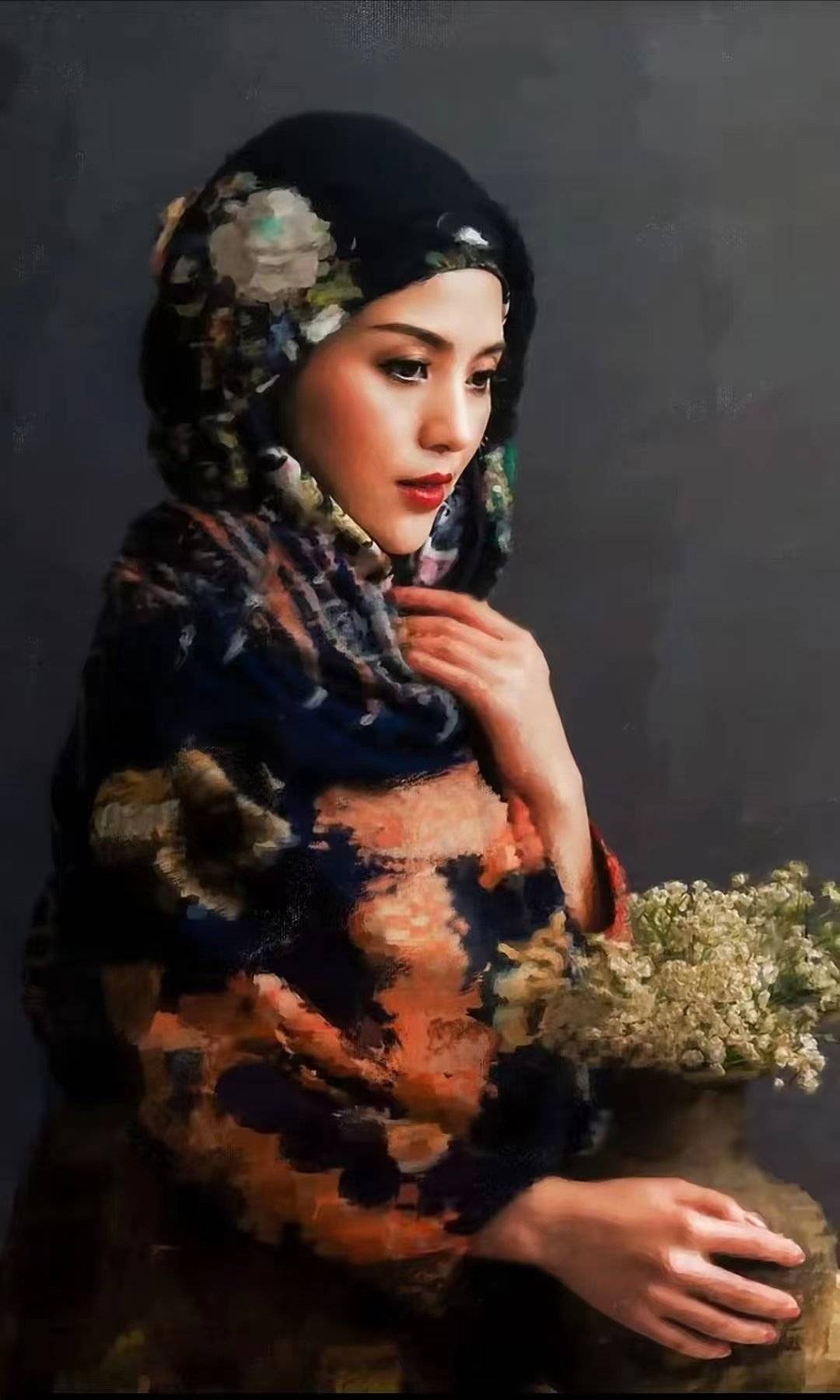 浅谈艺术大师郭鸿雁的油画创作_作品_人物_形象