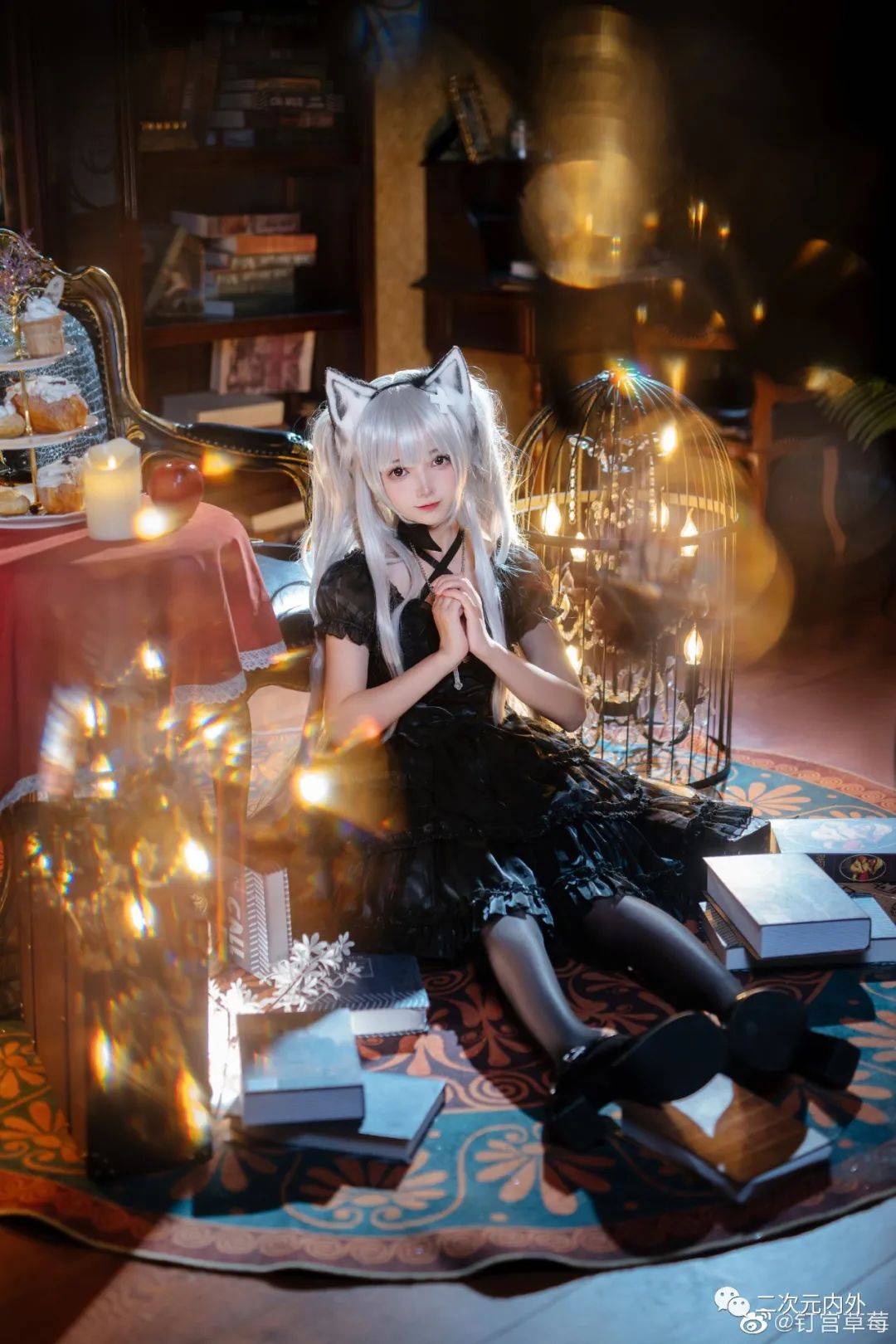 lolita私影~喵星人小公主_草莓