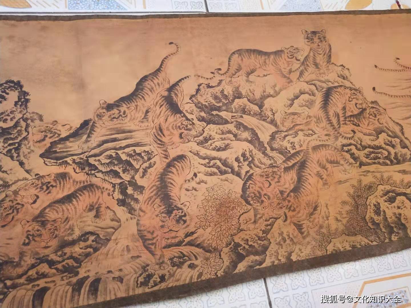 江南居士百虎图真迹值多少钱 如何鉴定真假?