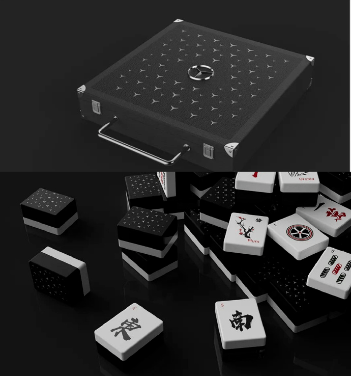 奔驰推出潮玩麻将,汽车品牌为何集体"内卷"周边产品?