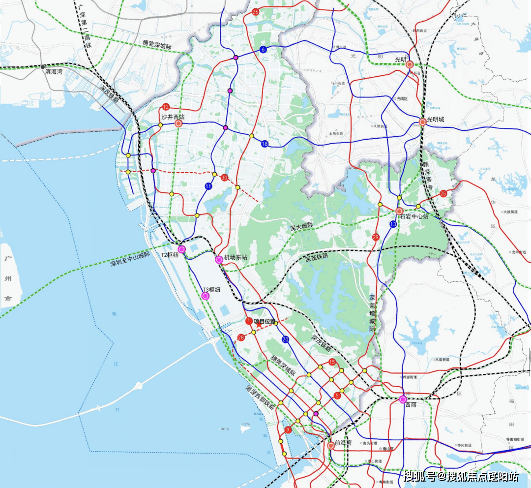 深圳地铁28号线线路图图片