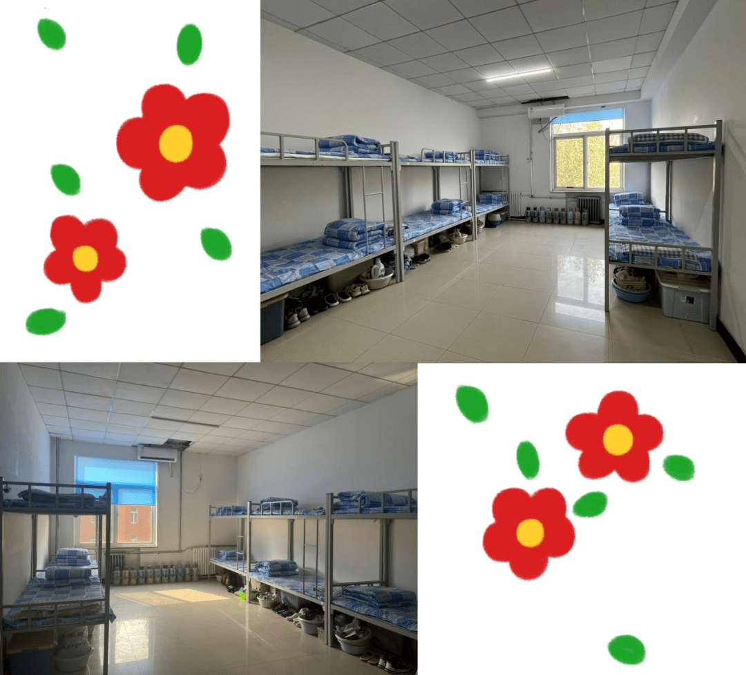 廊坊市第十五中学高二年级a部宿舍内务真漂亮_生活_环境_文明