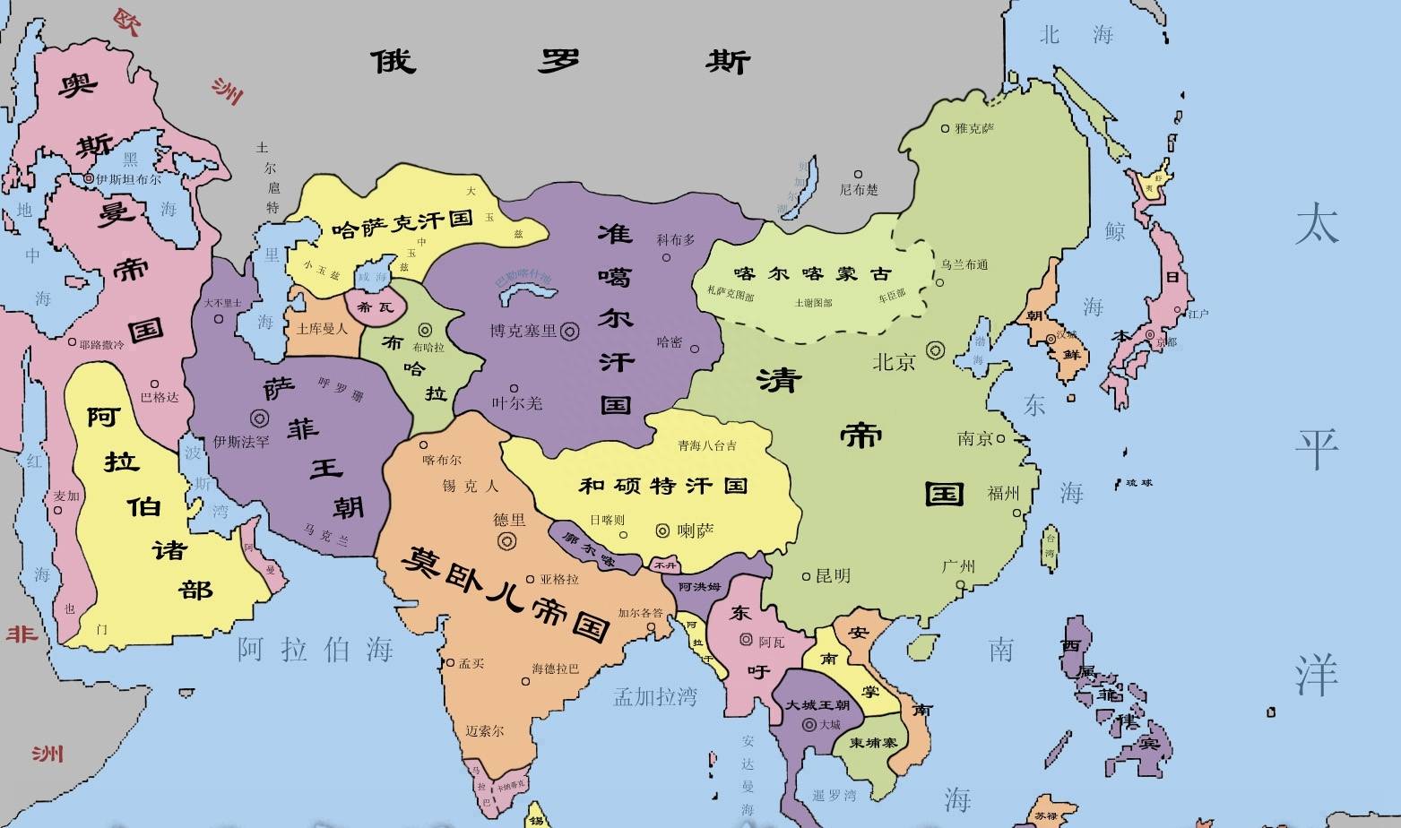 准噶尔汗国崛起:亚洲地缘格局改变,中国彻底失去了贝加尔湖地区