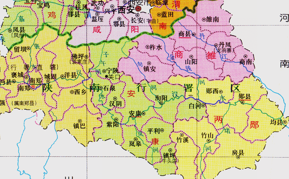 安康市的区划调整,陕西省的第八大城市,为何有10个区县?