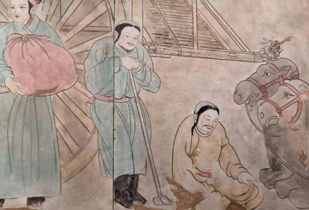 契丹人的发型都是"地中海"?有壁画为证_乌桓_内蒙古_鲜卑