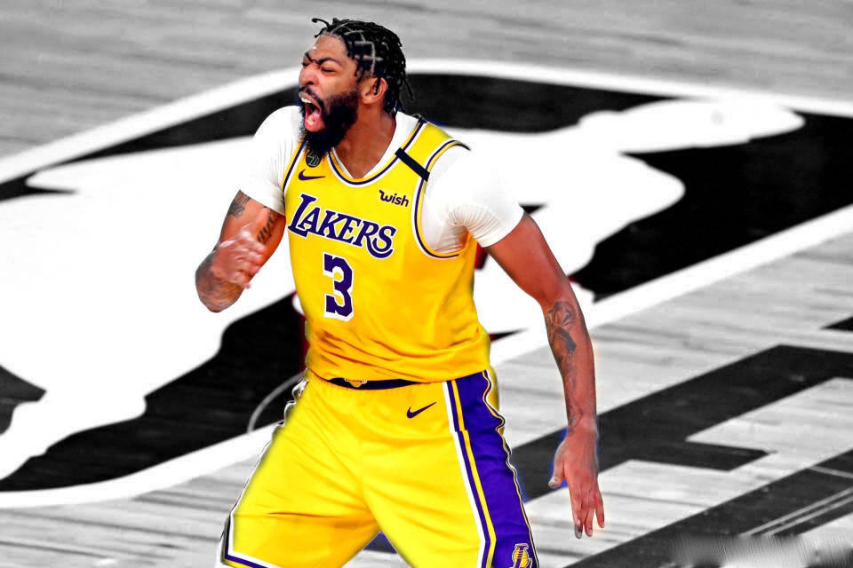 恭喜湖人拿下21 6 4内线,这要比伍德香_安东尼戴维斯_时间_投篮