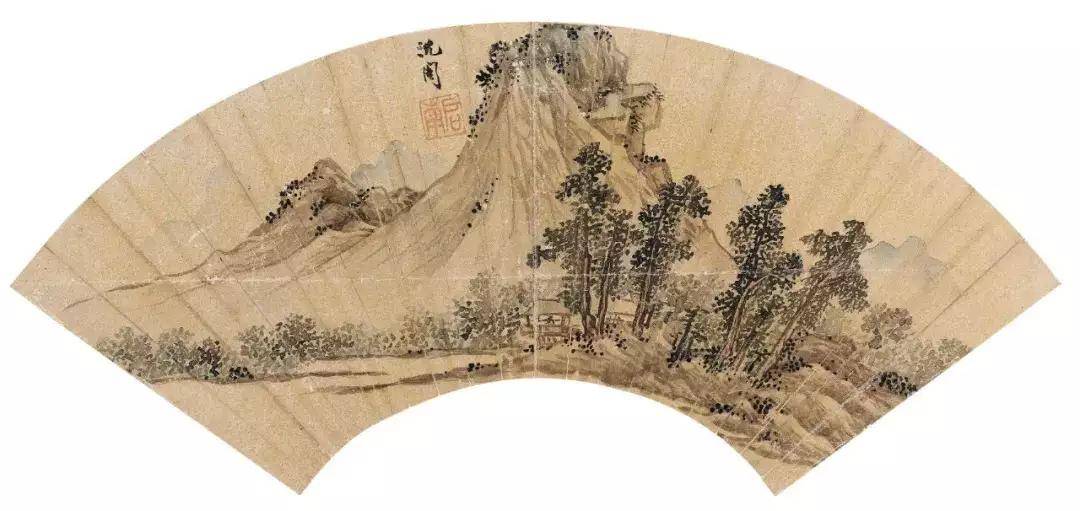 北京保利2023拍卖:中国古代书画扇面臻选_lot_藏品_书法