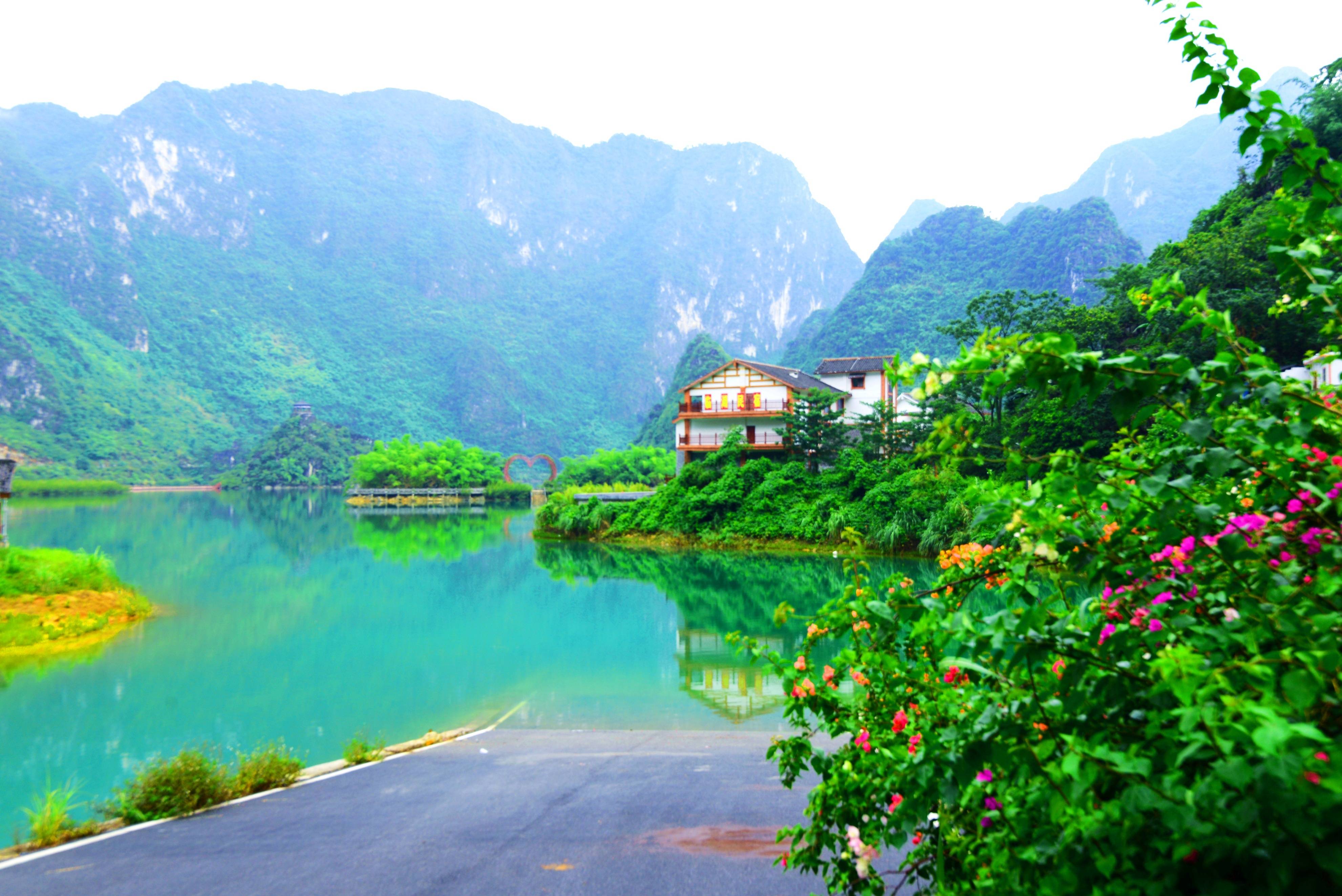 浩坤湖景点介绍图片