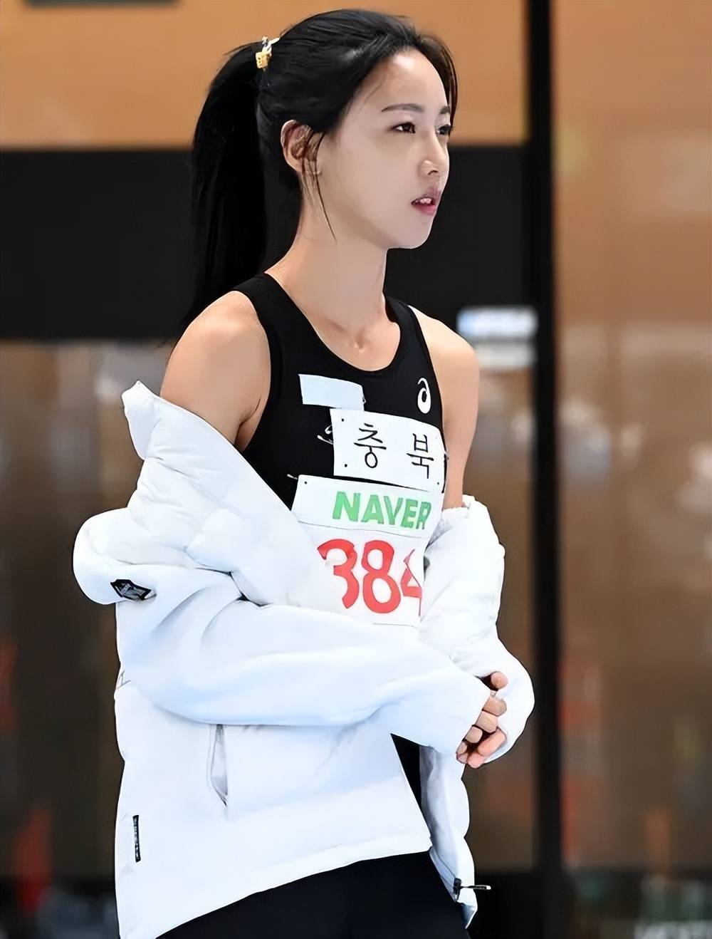 韩国女短跑金智恩图片