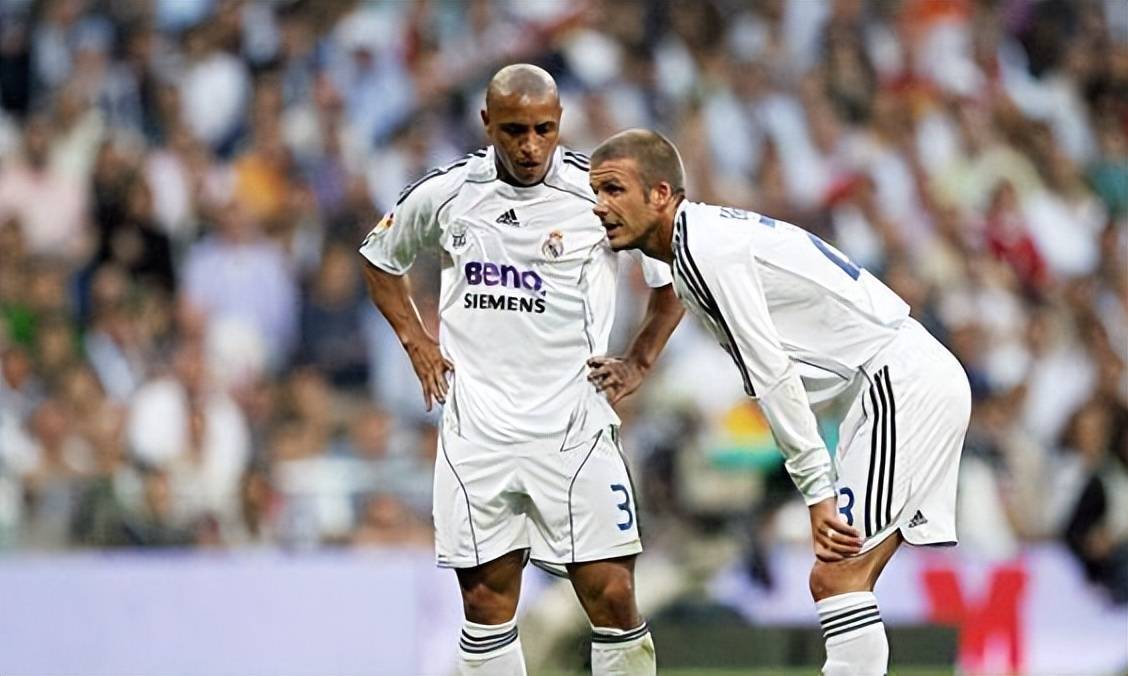 皇马晒照:两位功勋合体,贝克汉姆,卡洛斯好久不见_球员_巨星_球星