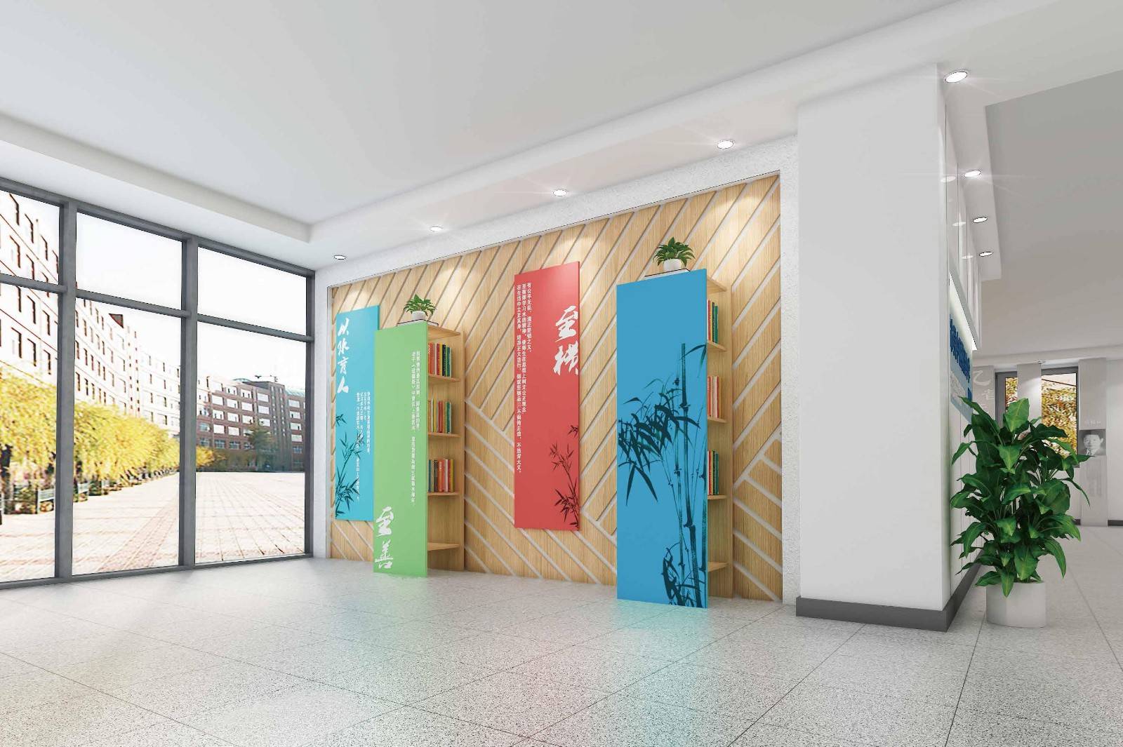 以水育人 至善至衡 i 苏州市吴中区横泾中学校园文化环境建设_教育