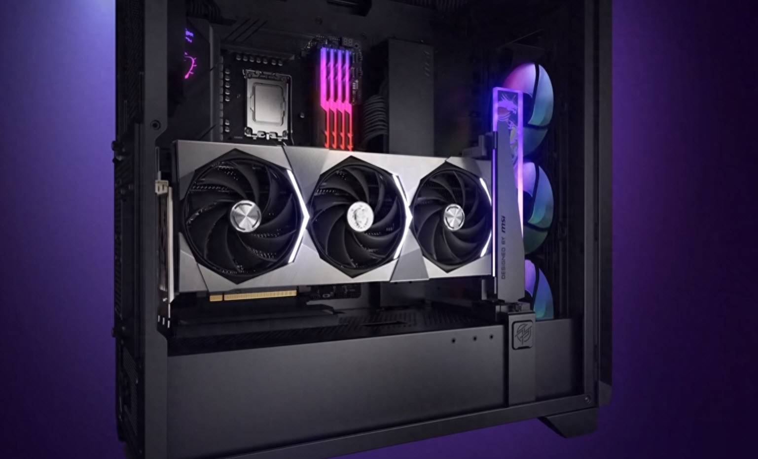 显卡竖装 来自搜狐网