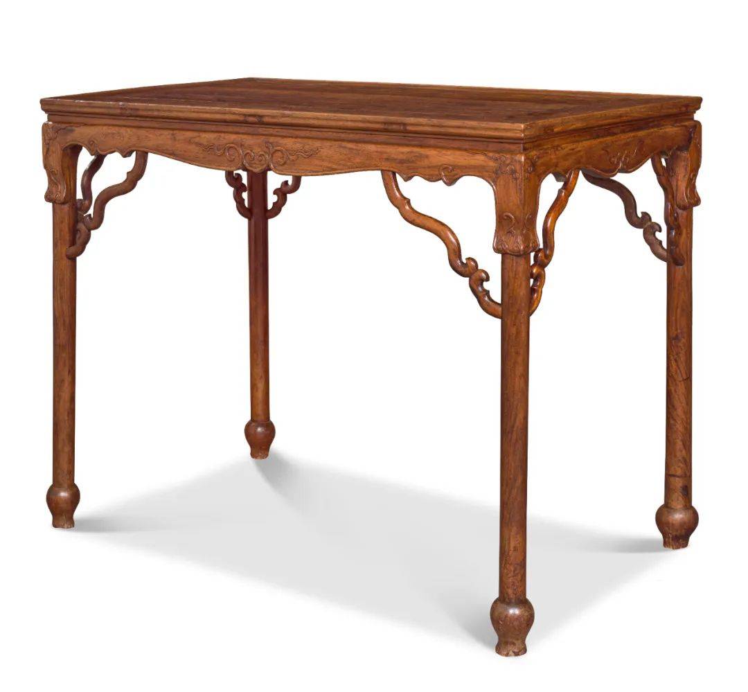 c581 技工名品 時代物 花梨 紫檀 造 特大 平卓 花台 虎杢 鶉杢 美